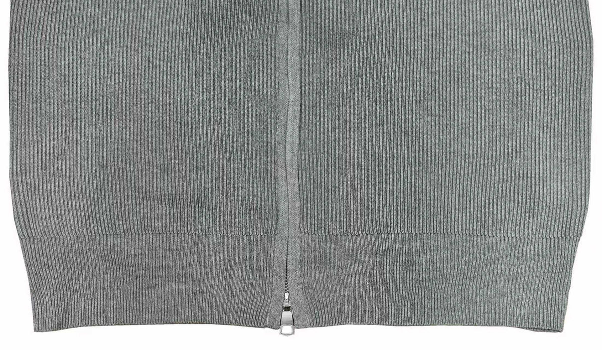 Gucci Unisex Double-G Embroidered Zip-Up Cardigan