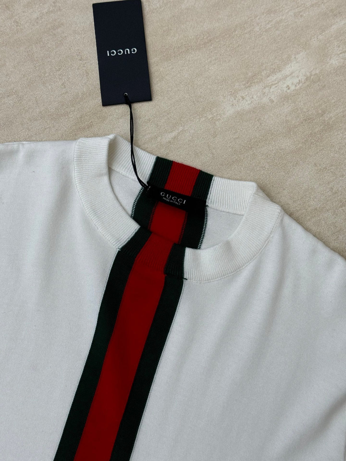 Gucci Unisex Striped Crewneck Sweater
