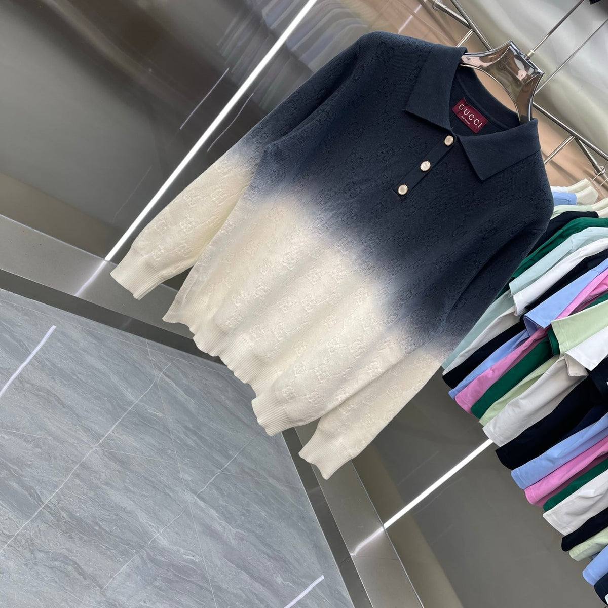 Gucci Unisex Polo Sweater