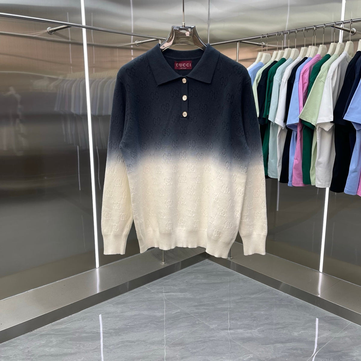 Gucci Unisex Polo Sweater