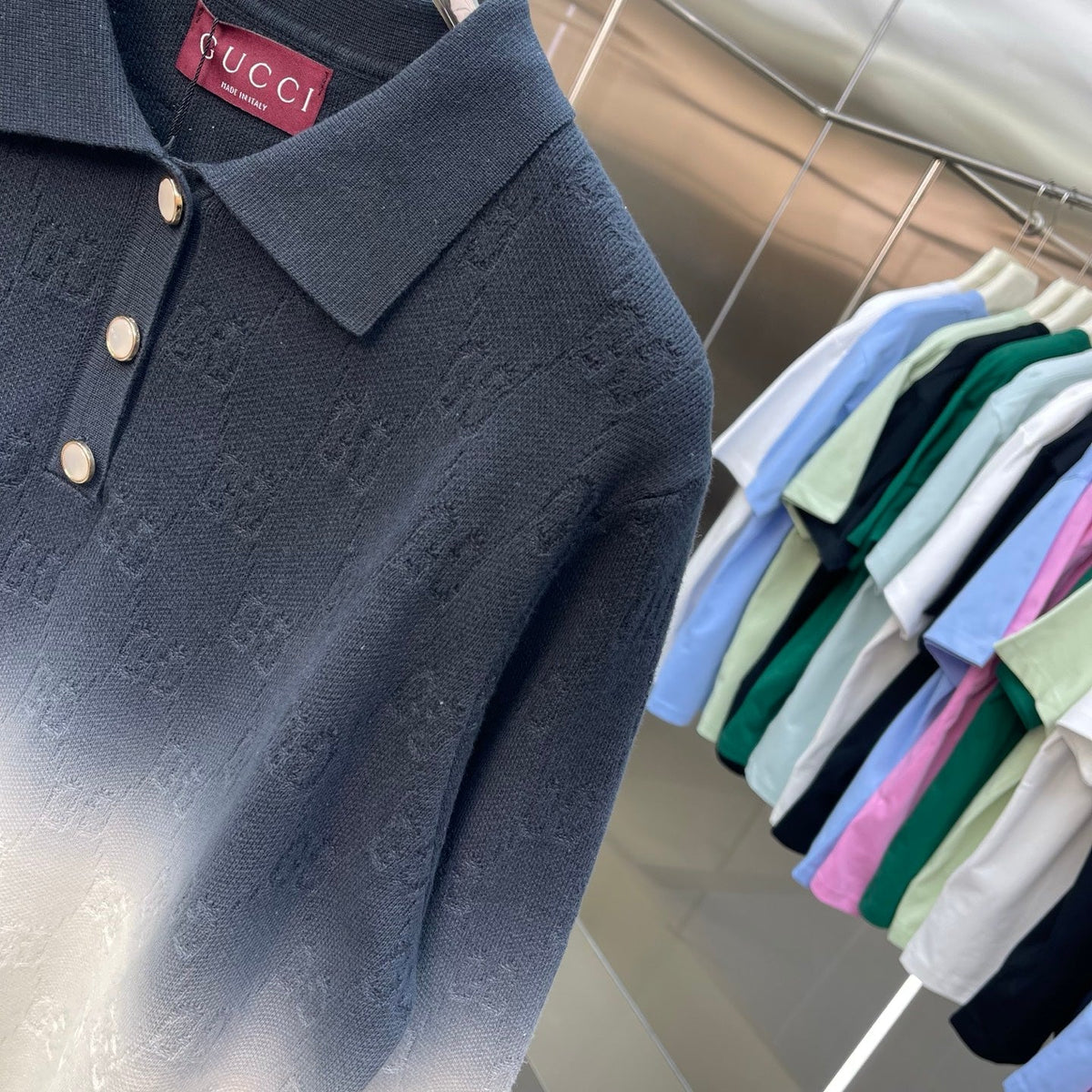 Gucci Unisex Polo Sweater