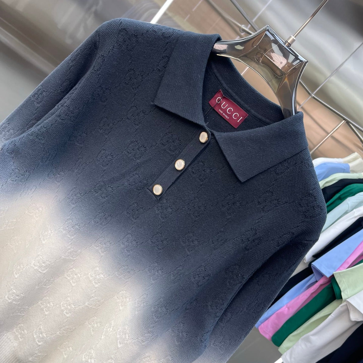 Gucci Unisex Polo Sweater