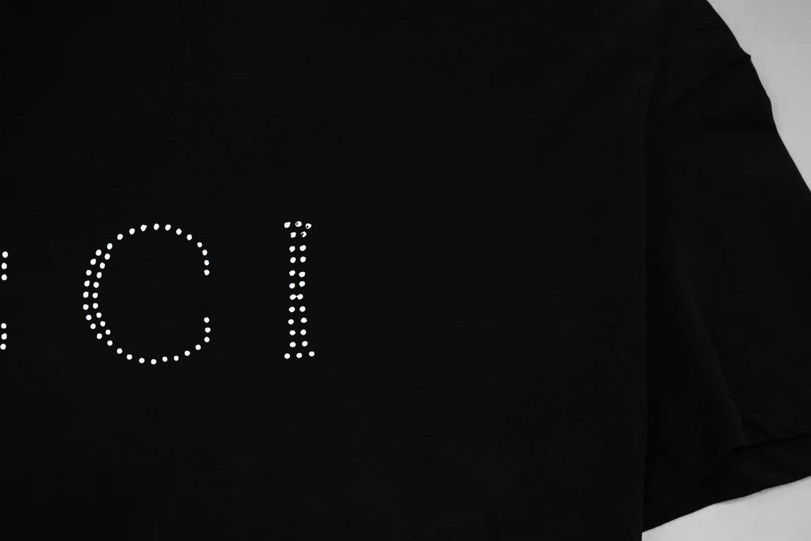 Gucci Crystal Studded Logo T-Shirt