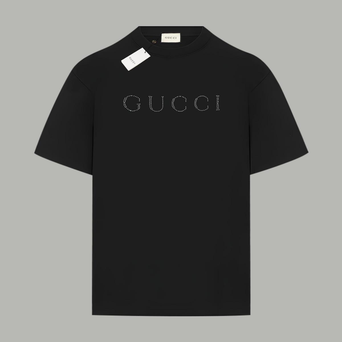 Gucci Crystal Studded Logo T-Shirt