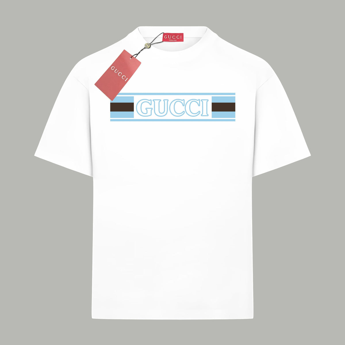 Gucci Stripe Logo Band T-Shirt