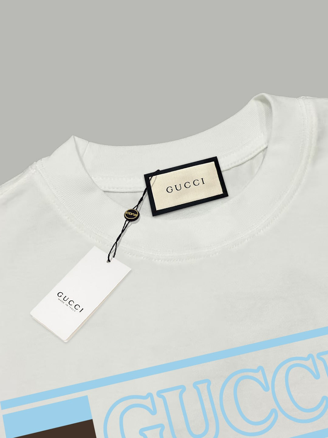 Gucci Stripe Logo Band T-Shirt
