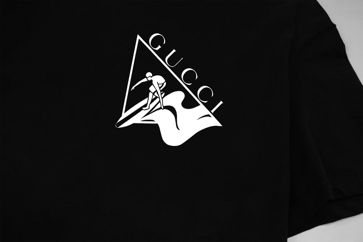 Gucci Triangle Graphic Logo T-Shirt