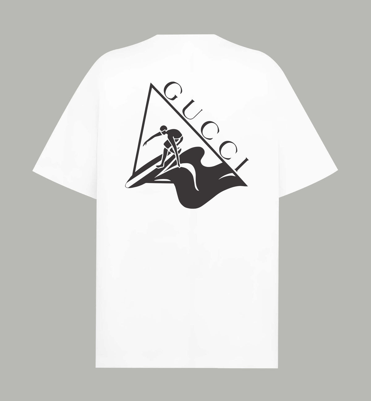 Gucci Triangle Graphic Logo T-Shirt
