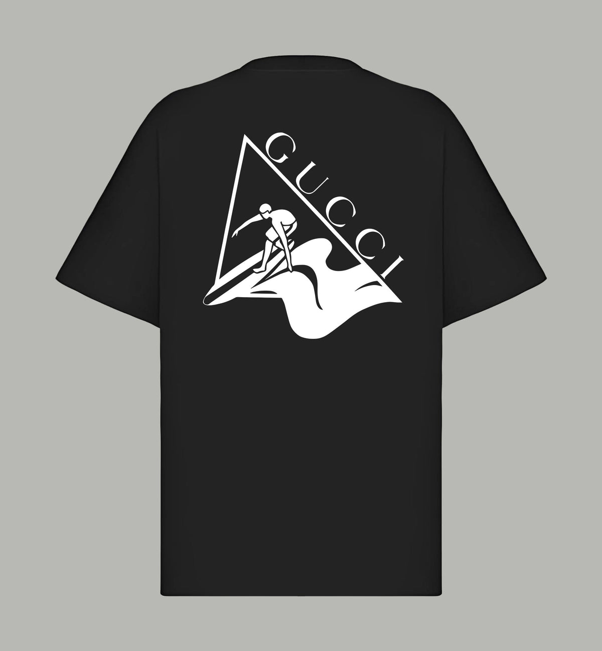 Gucci Triangle Graphic Logo T-Shirt