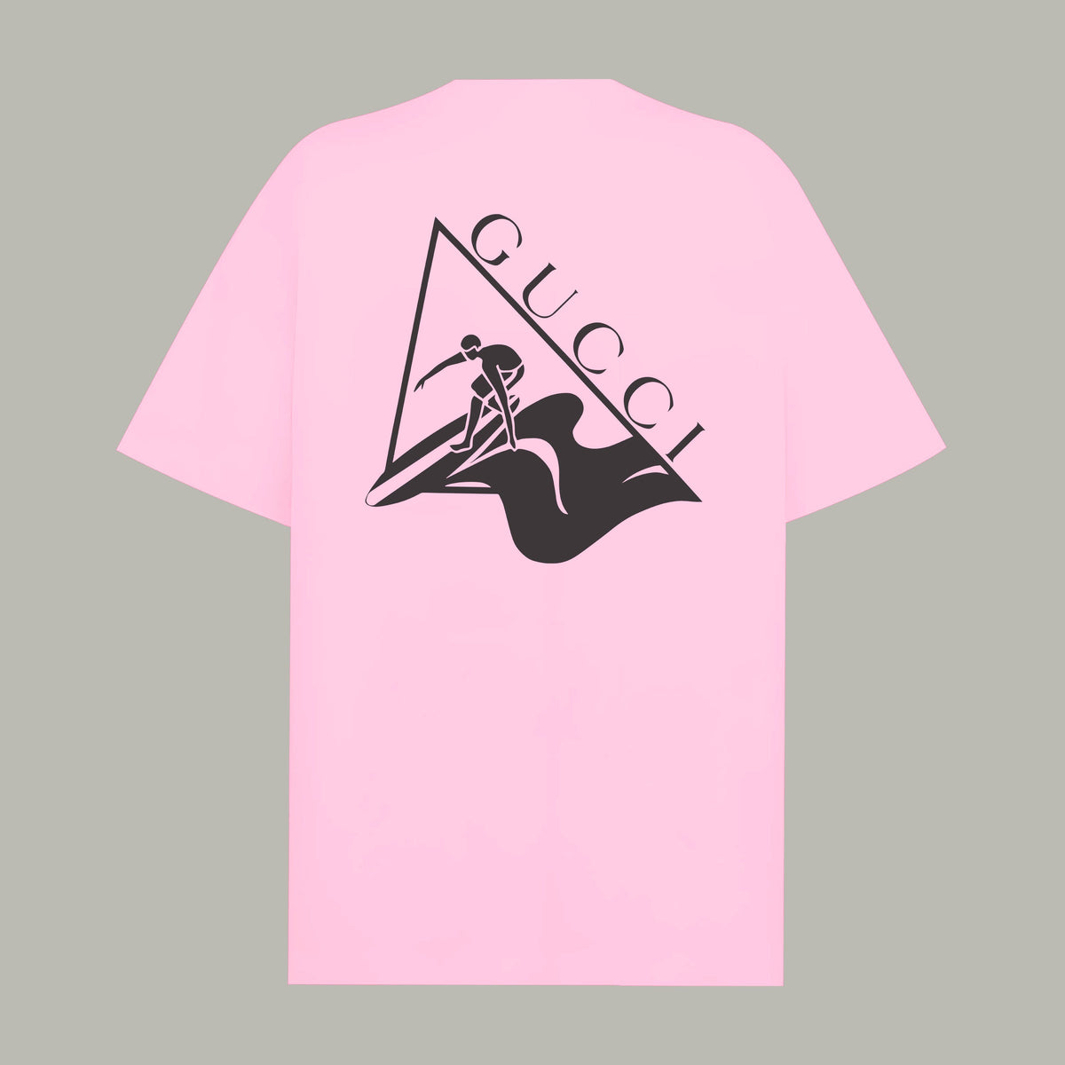 Gucci Triangle Graphic Logo T-Shirt