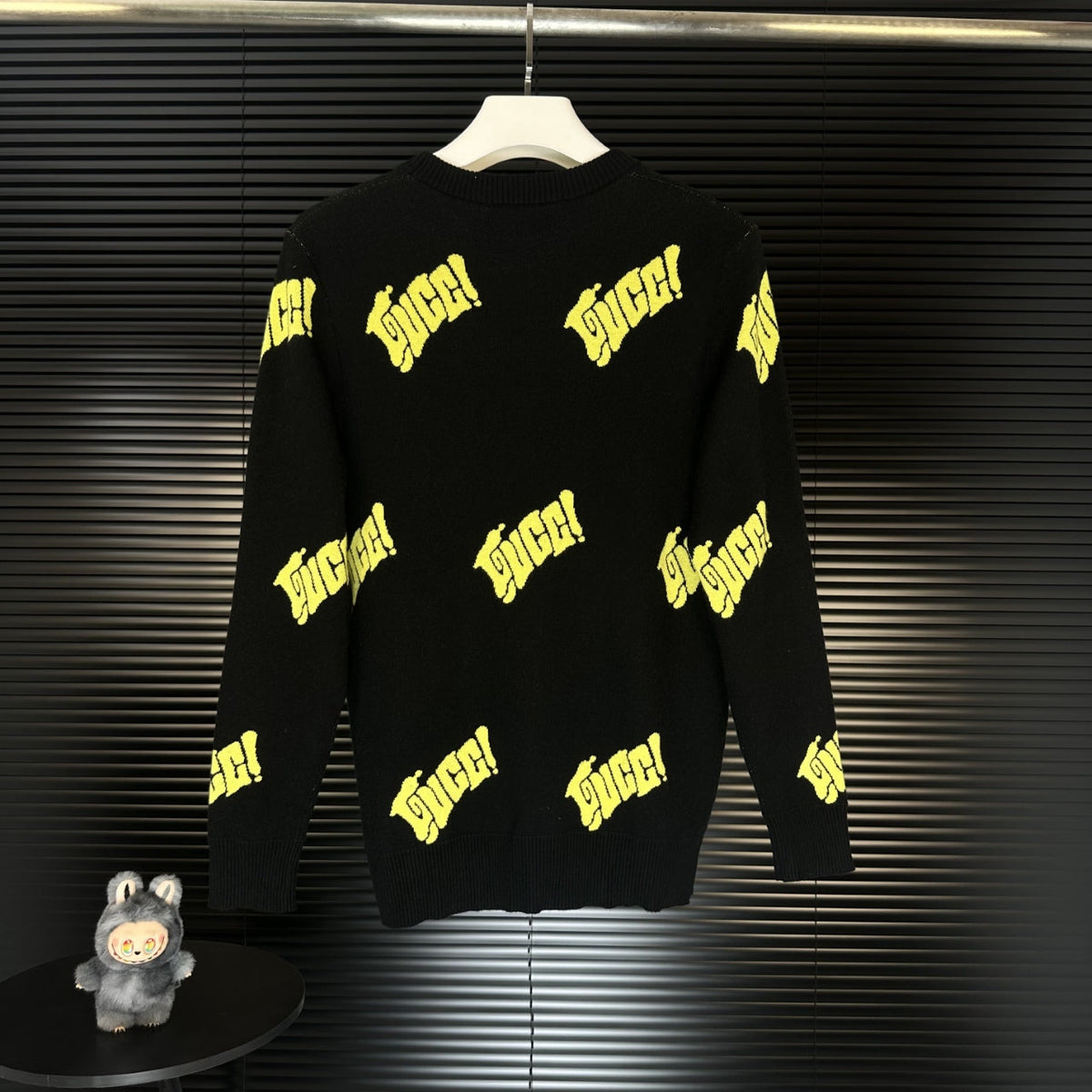 Gucci Unisex Jacquard Crewneck Sweater