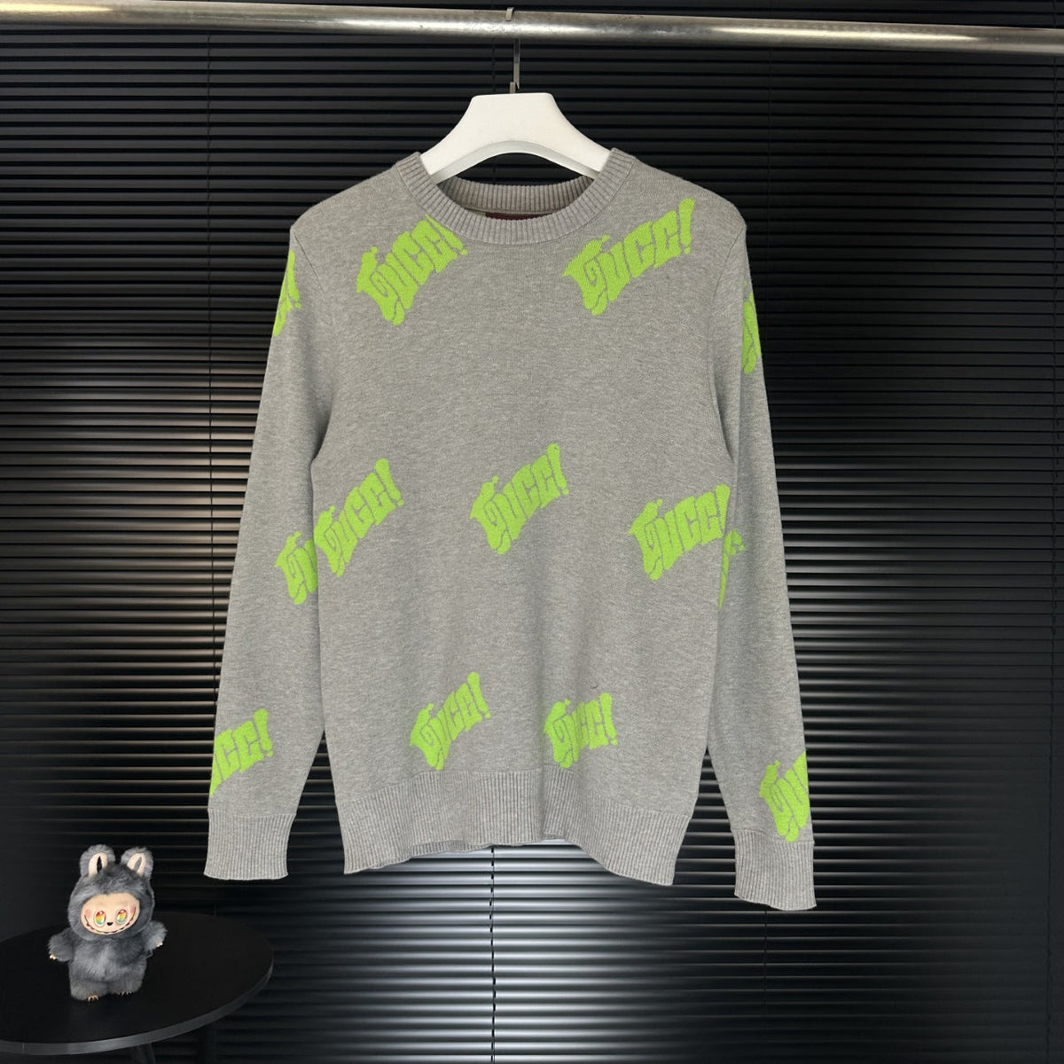 Gucci Unisex Jacquard Crewneck Sweater