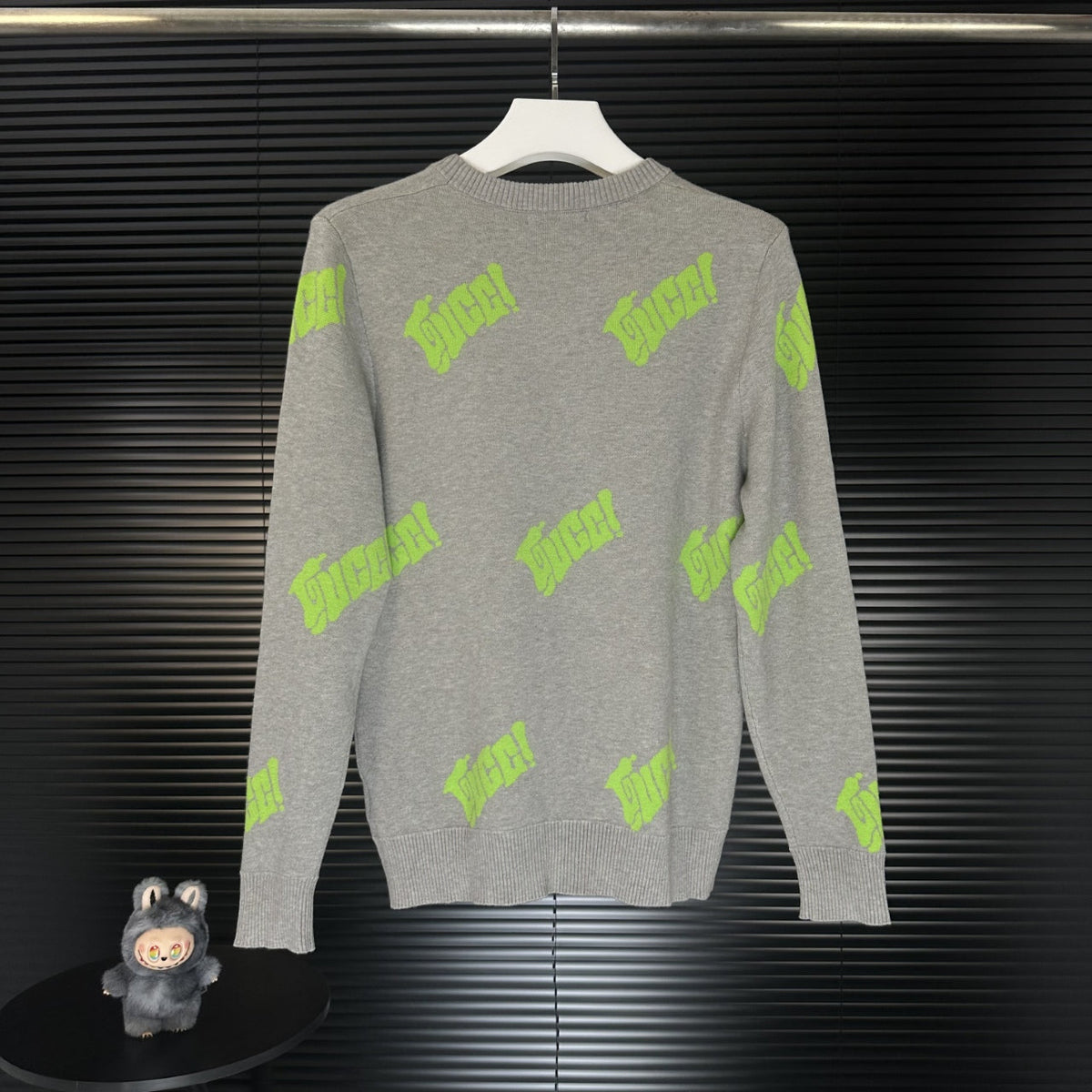 Gucci Unisex Jacquard Crewneck Sweater