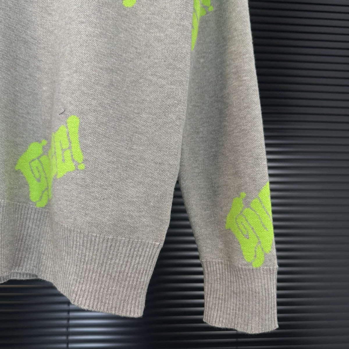 Gucci Unisex Jacquard Crewneck Sweater