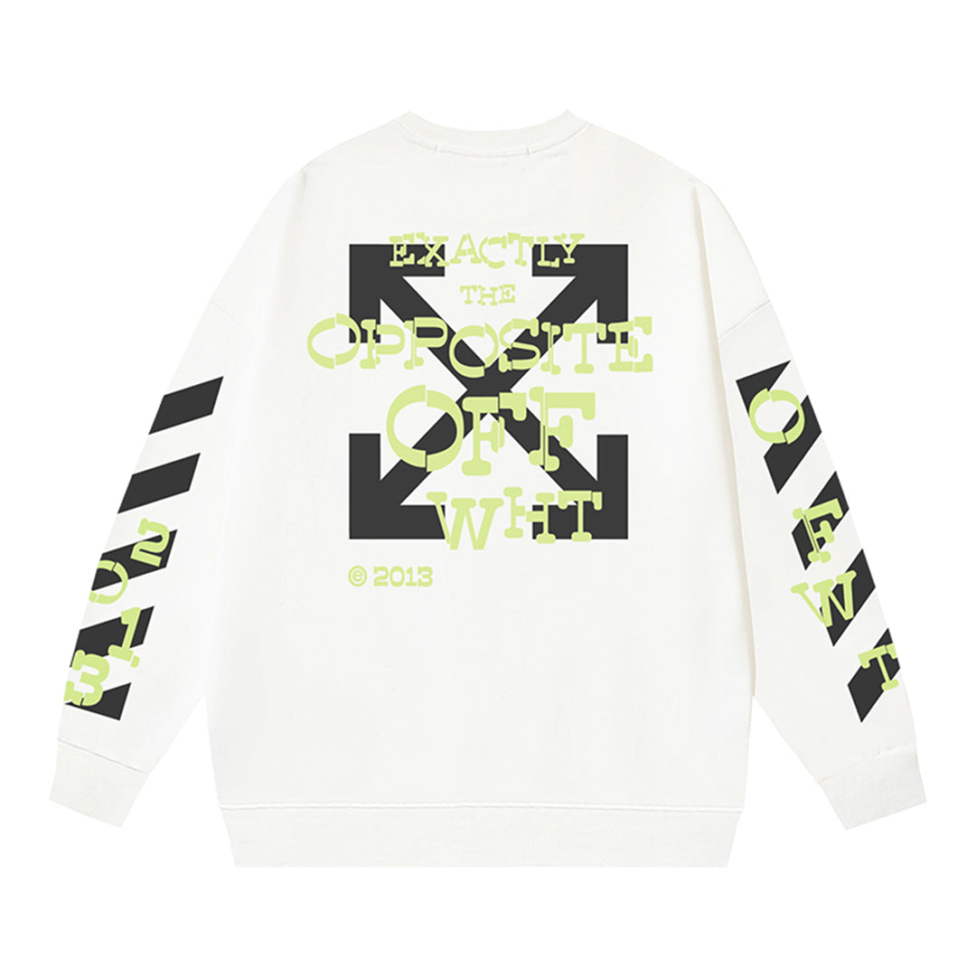 Off-White  Arrow logo sports sweatshirt#121