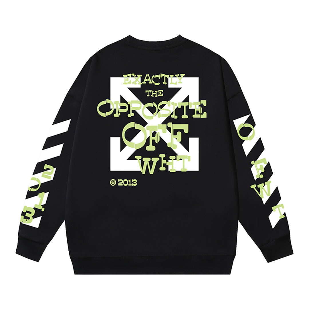 Off-White  Arrow logo sports sweatshirt#121
