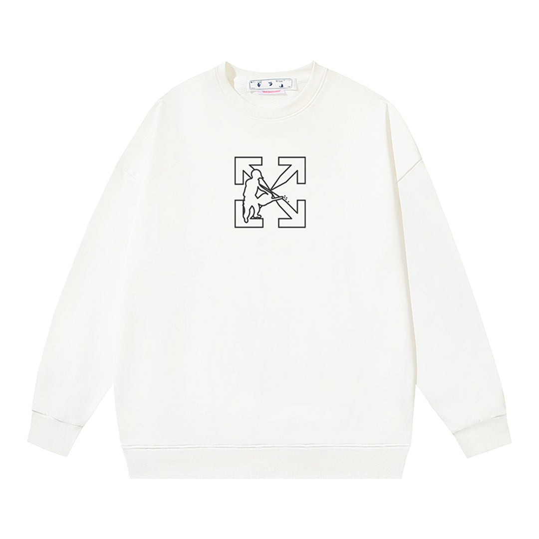 Off-White  Arrow logo sports sweatshirt#114