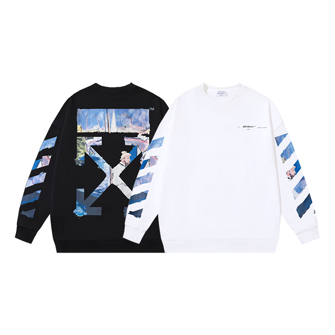 Off-White  Arrow logo sports sweatshirt#1