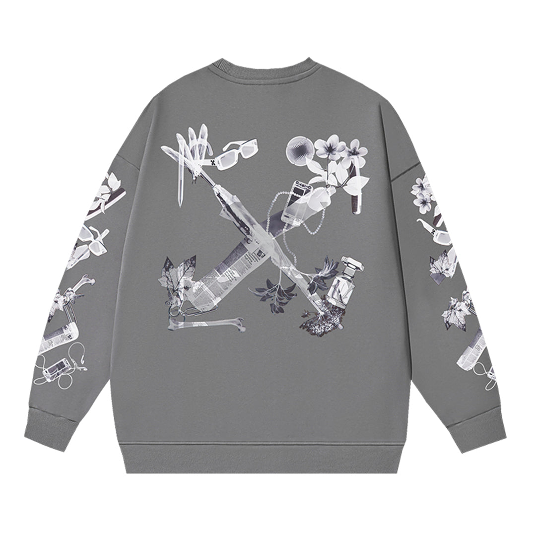 Off-White Arrow logo sports sweatshirt#1028