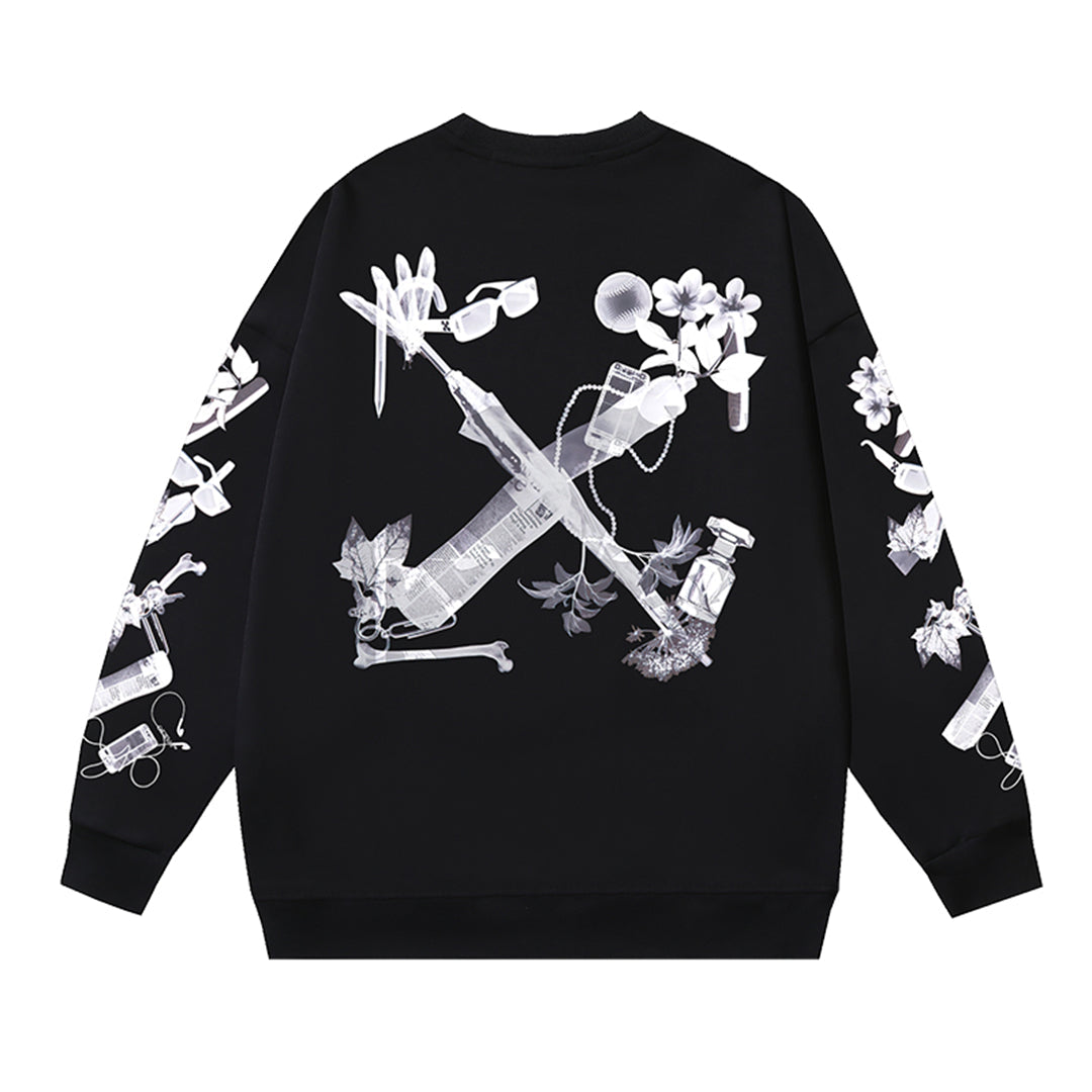 Off-White Arrow logo sports sweatshirt#1028