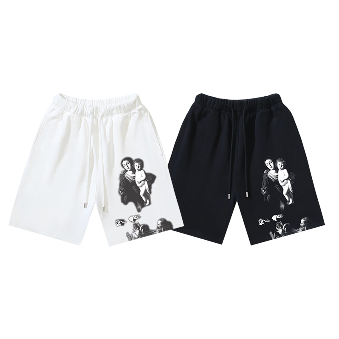 Off-White  arrow print shorts#24