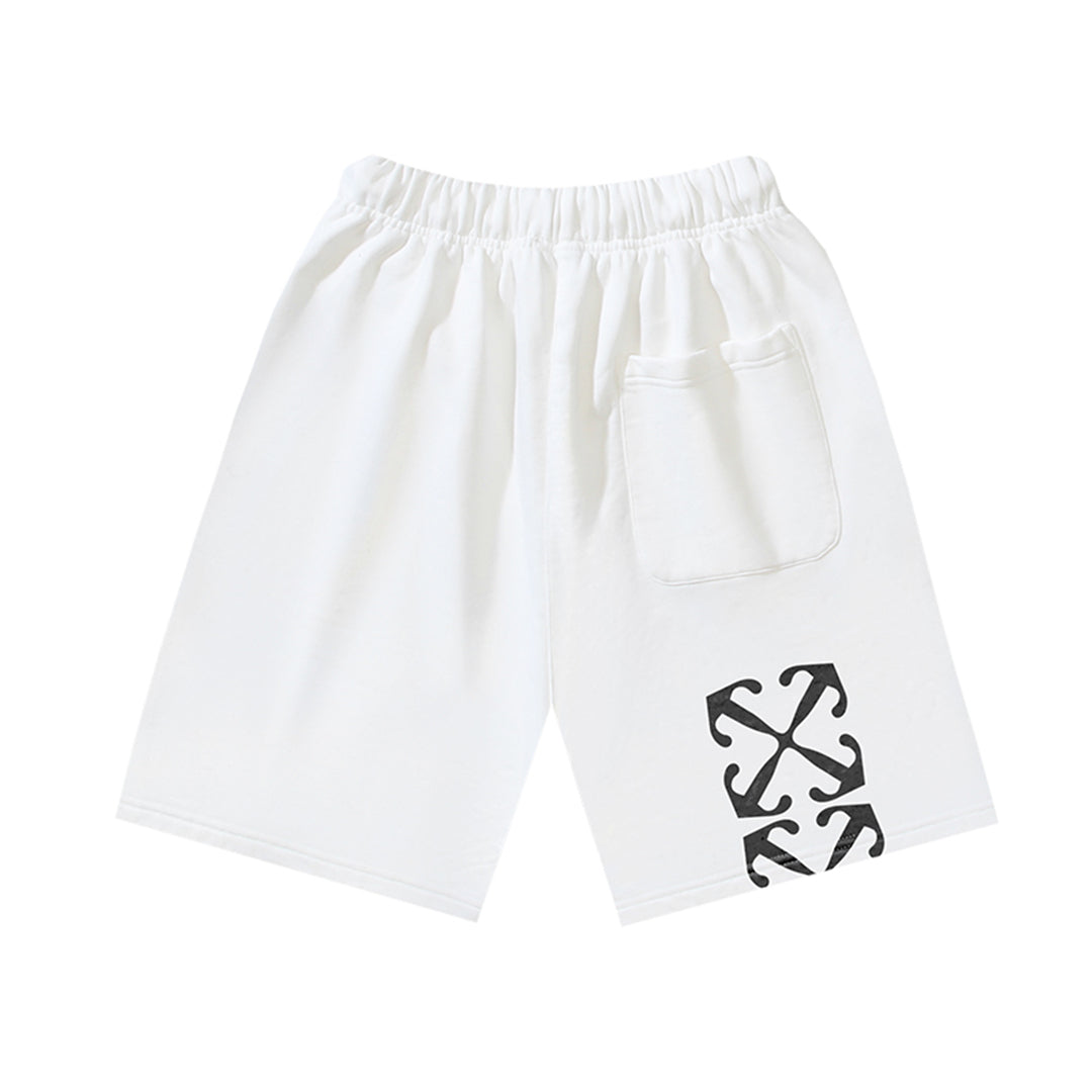 Off-White  arrow print shorts#24