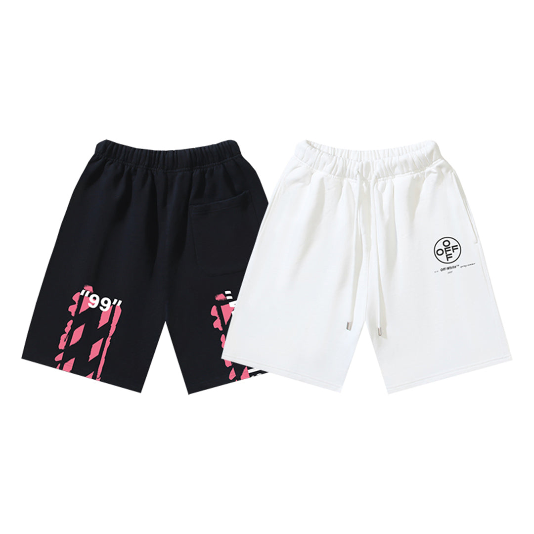 Off-White  arrow print shorts#11