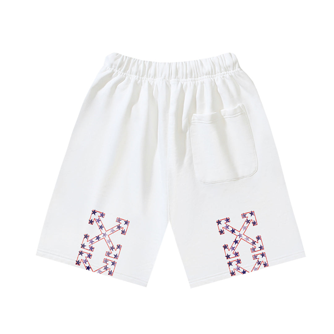 Off-White  arrow print shorts#22