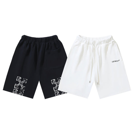 Off-White arrow print shorts#18